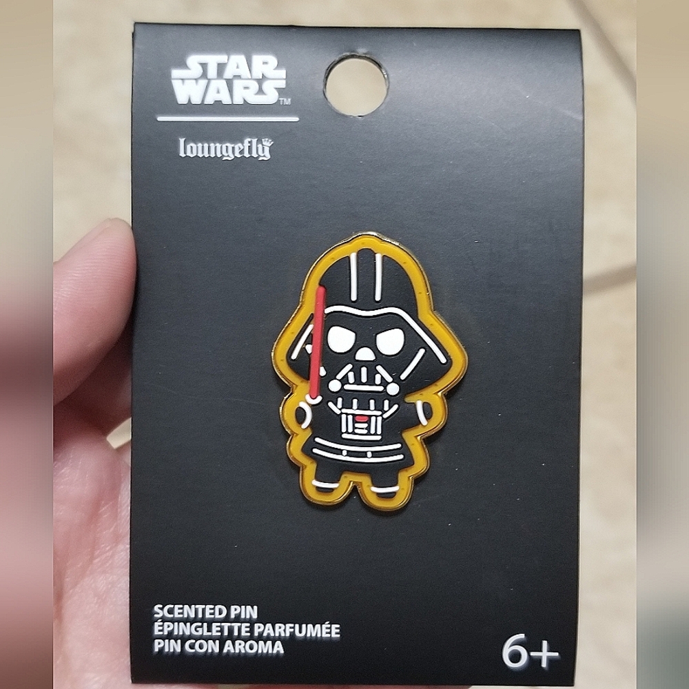 Loungefly Star Wars Gingerbread Darth Vader Pin